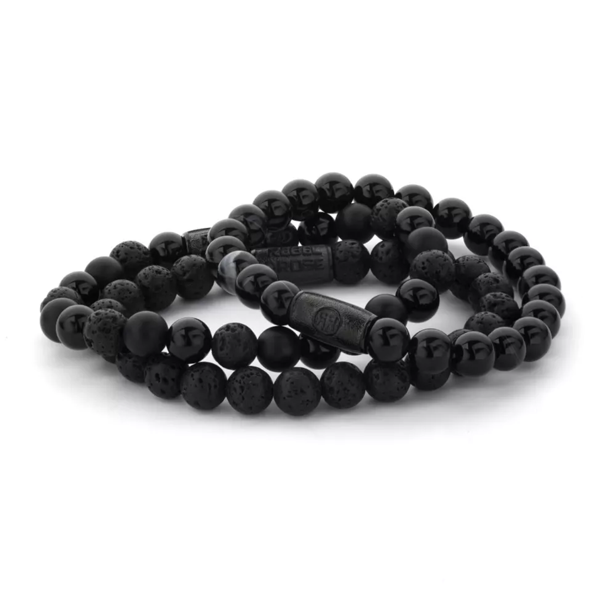 Black Moon - All-Black Bracelet - RR-80071-B