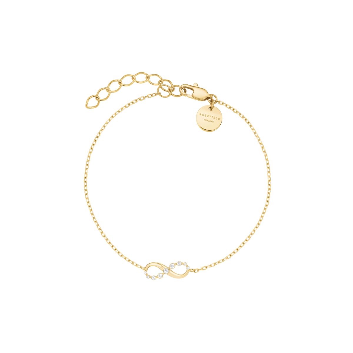 Rosefield Infinity Bracelet Gold - JBING-J1313