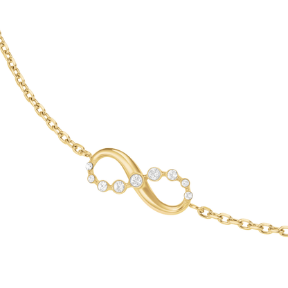 Rosefield Infinity Bracelet Gold - JBING-J1313
