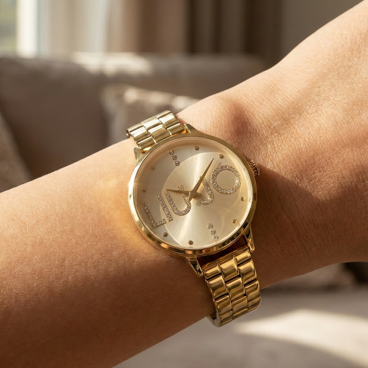 Liu Jo Indentity Couple Plus Gold Watch - TLJ2040