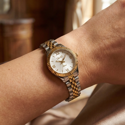 Liu Jo Tessia Dual tone Silver & Gold Stainless Steel Watch - TLJ2646