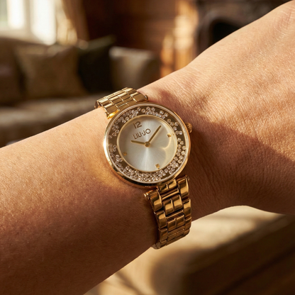 Liu Jo Dancing Solene Gold Stainless Steel Watch - TLJ2667