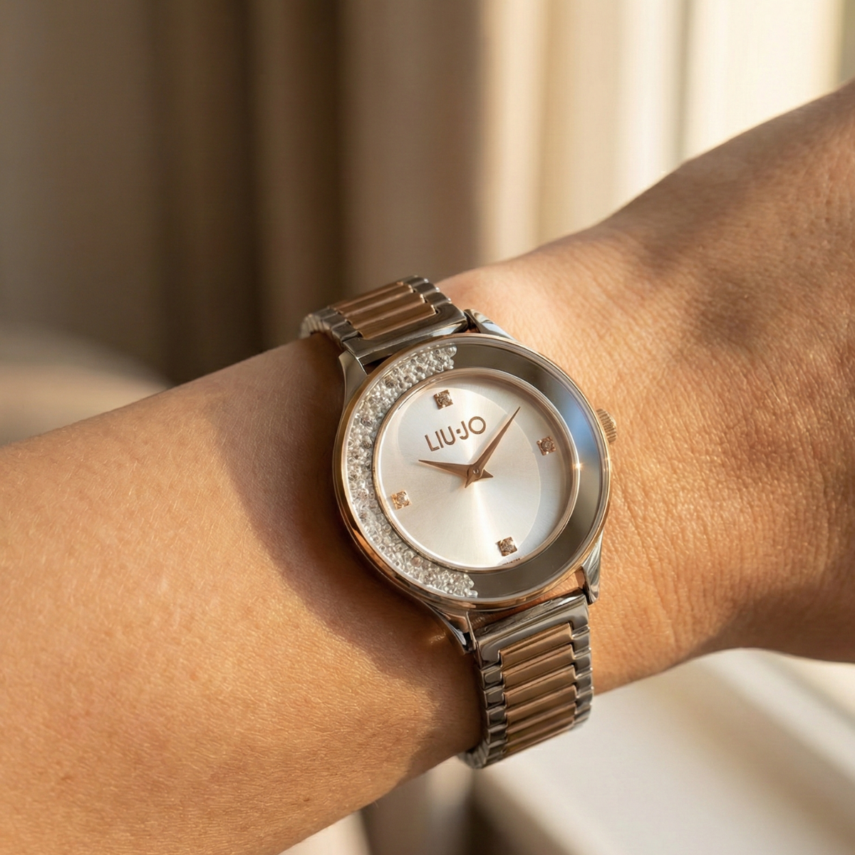 Liu Jo Dancing Shine Dualtone Watch - TLJ2344