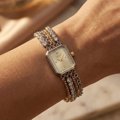 Liu Jo Chains Bijou Dual Tone Stainless Steel Watch - TLJ2672