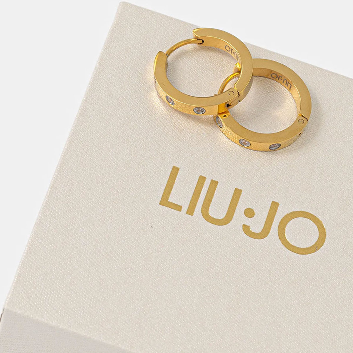 Liu Jo Faye Gold Earrings - LJ2460