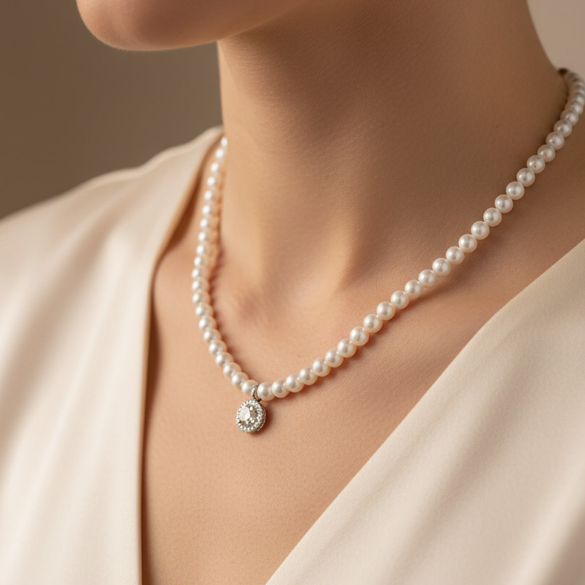 Liu Jo pearl pendent necklace - LJ2579