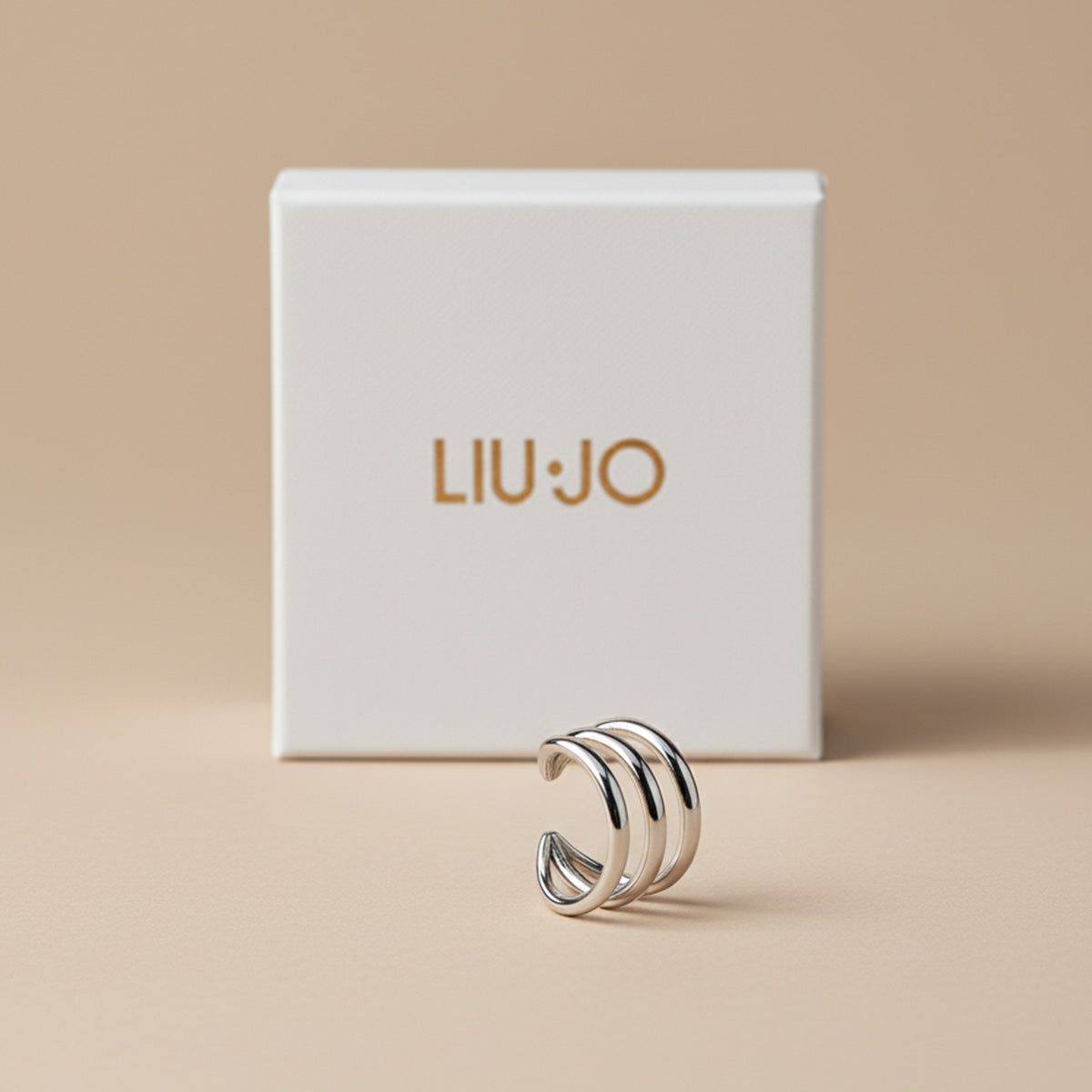Liu Jo claw silver ear cuffs - LJ2733