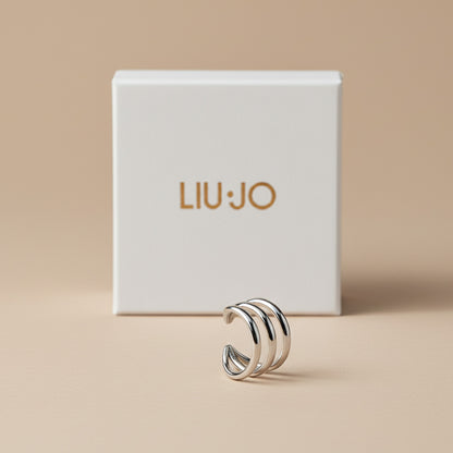 Liu Jo claw silver ear cuffs - LJ2733