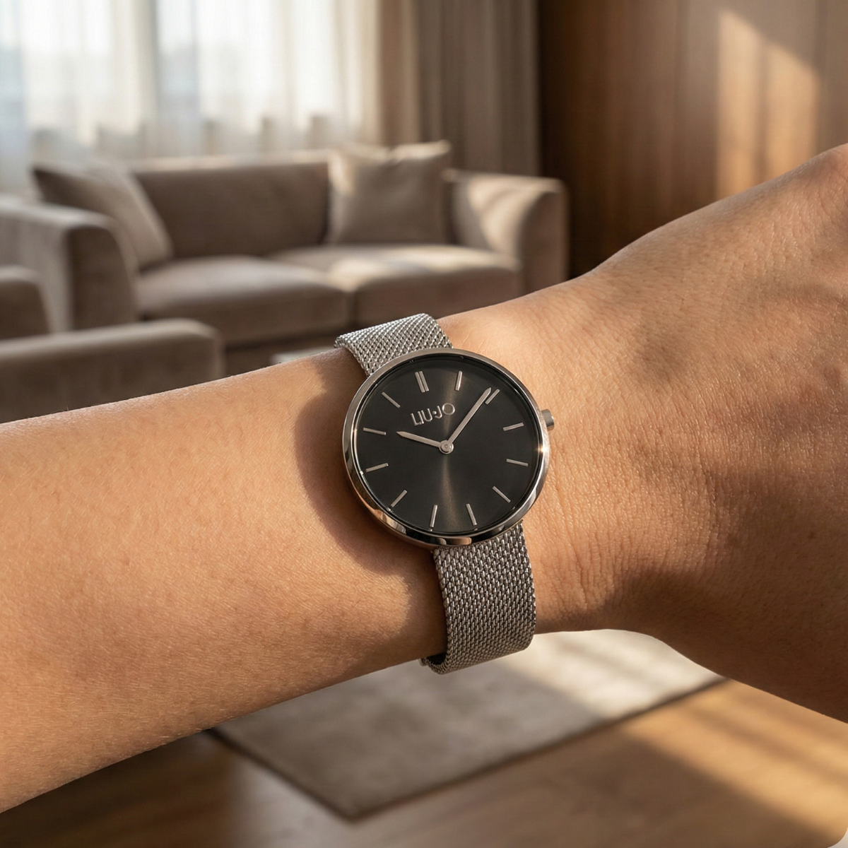 Liu Jo Story Black Silver Watch - TLJ2275