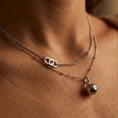 Liu Jo Allure Silver Necklace -  LJ3039