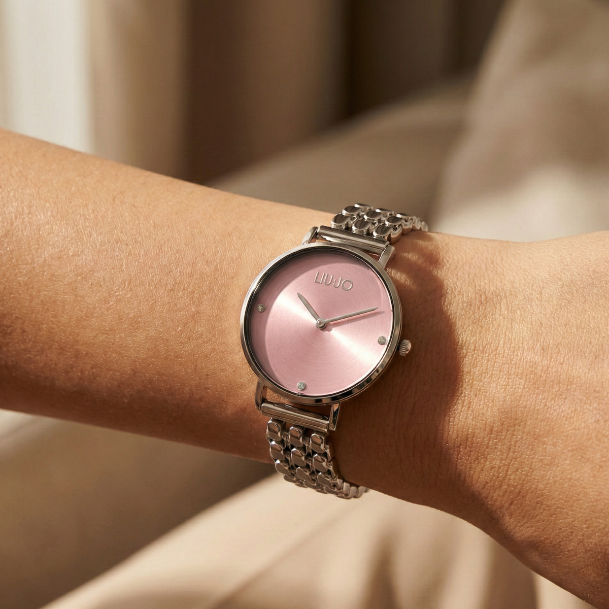 Liu Jo Framework Pink Watch - TLJ2406