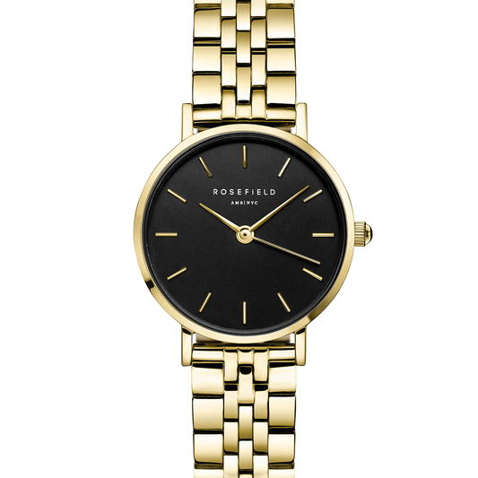 Rosefield The Small Edit Black Steel Gold - 26BSG-268