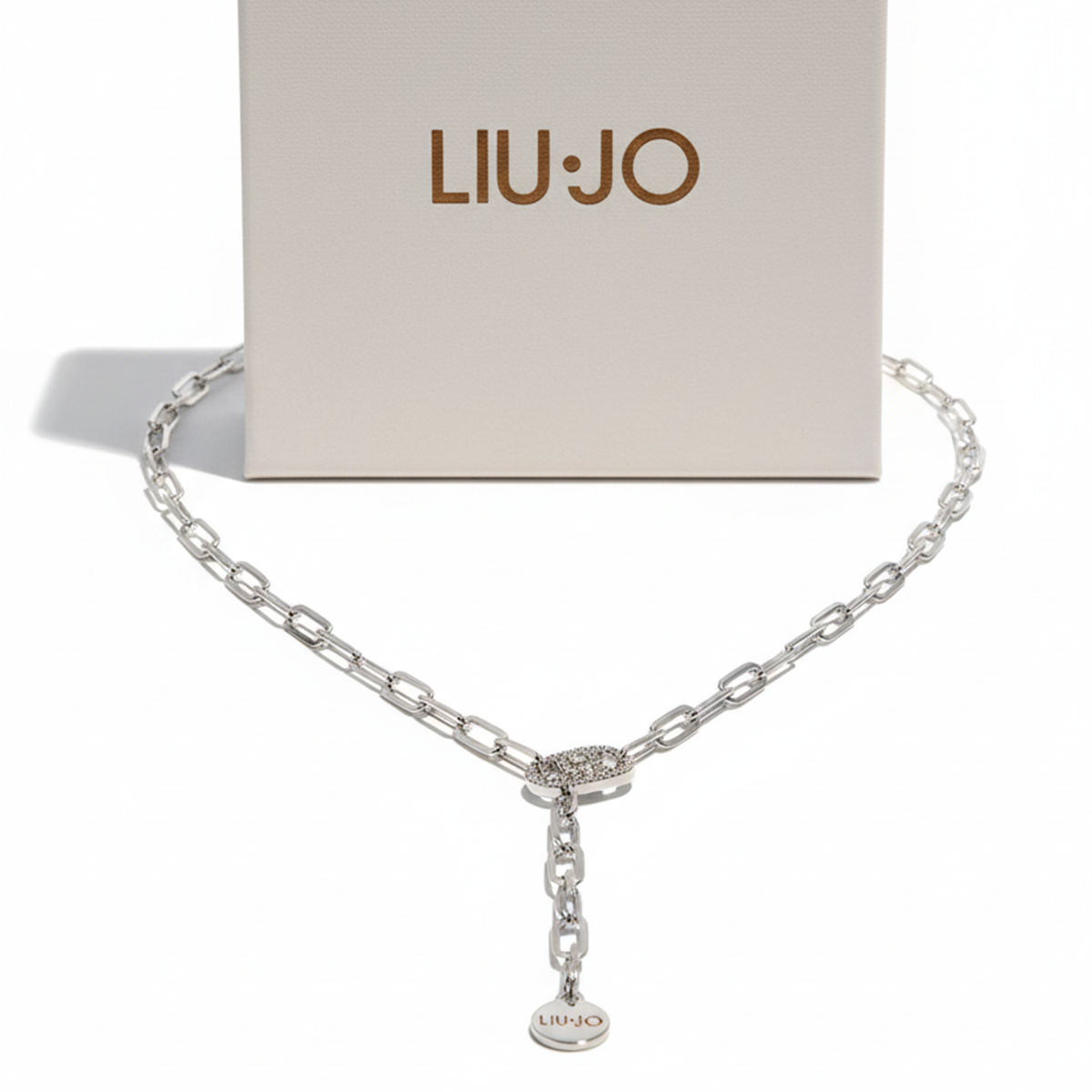 Liu Jo Flare Silver Necklace - LJ2617
