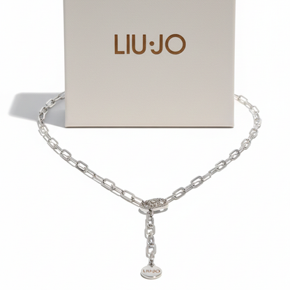 Liu Jo Flare Silver Necklace - LJ2617