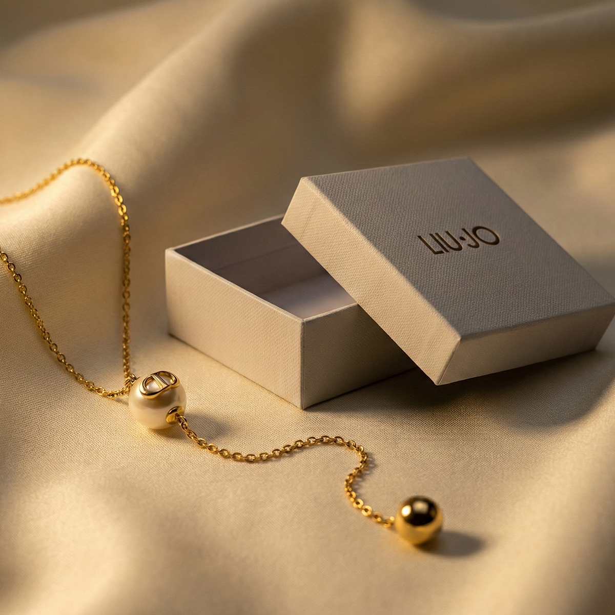 Liu Jo Dew Gold Necklace - LJ3010