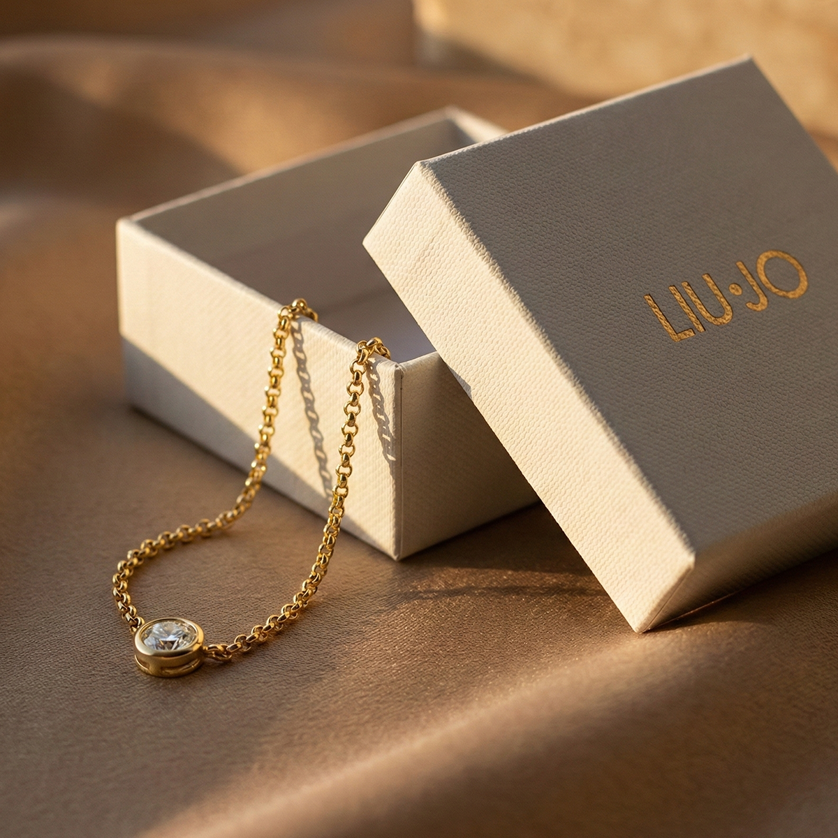 Liu Jo Faye Gold Necklace - LJ2533