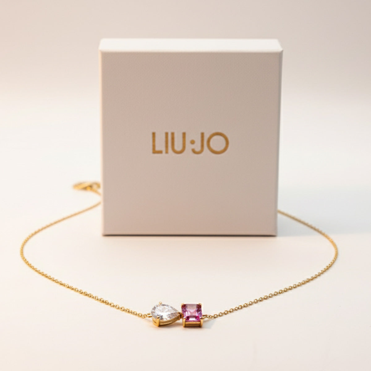 Liu Jo pink charm pendant - LJ2546
