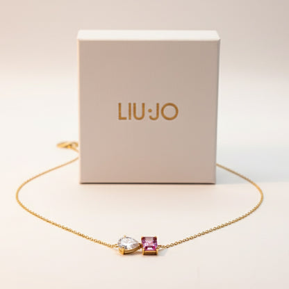 Liu Jo pink charm pendant - LJ2546