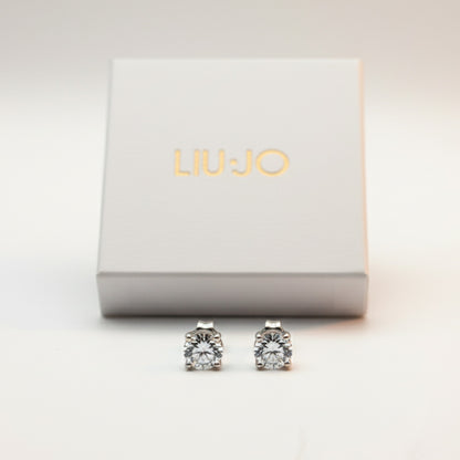 Liu Jo silver earring stud - LJ2560