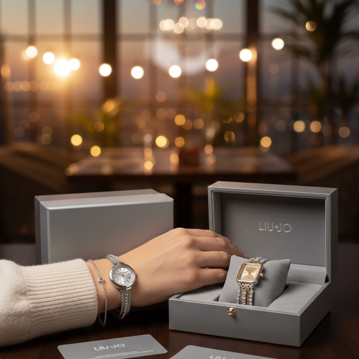 Liu Jo Chains Ensemble Silver Stainless Steel Watch - TLJ2726