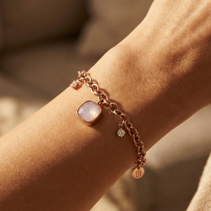 Liu Jo Lilac Gold Bracelet - LJ2883