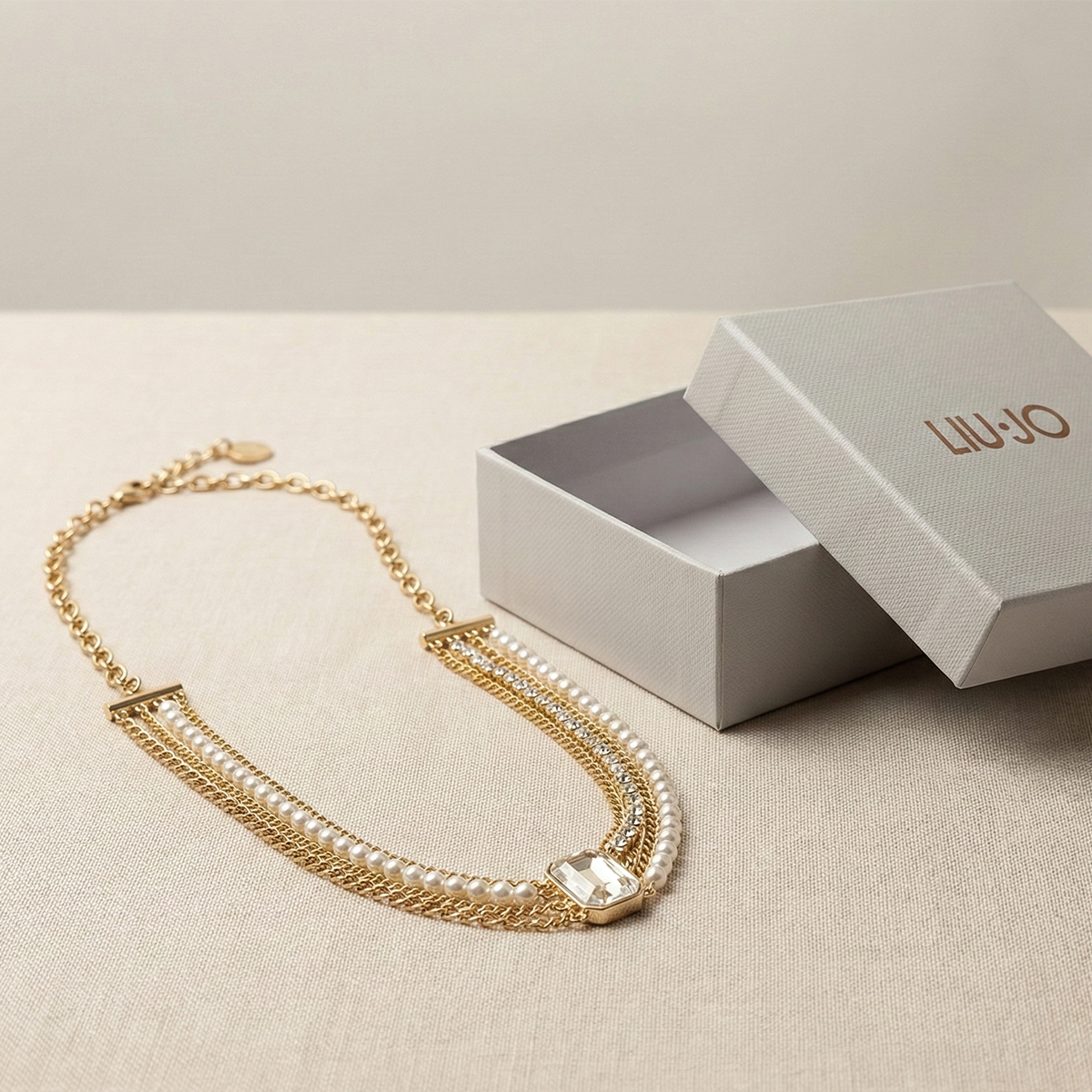 Liu Jo Aroma Gold Necklace - LJ3088