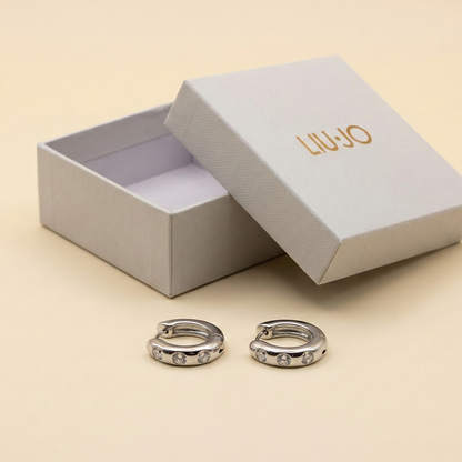 Liu Jo Claw Silver Earrings - LJ2990