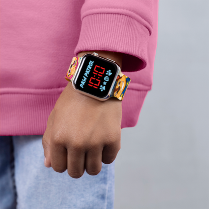 Paw Patrol Printed Strap LED Watch - PW19961