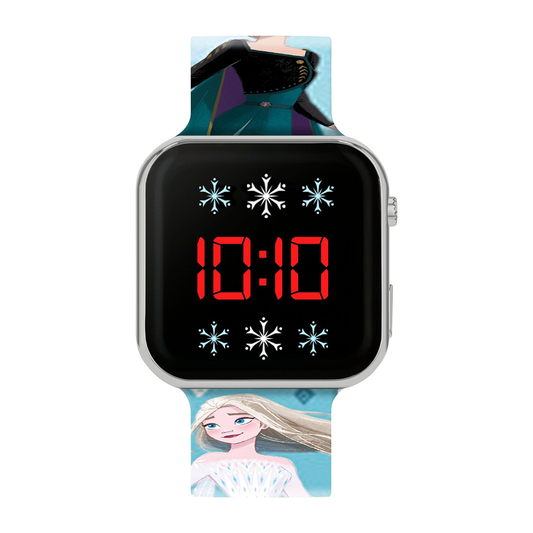 Frozen Printed Strap LED Girls Watch - FZN4918