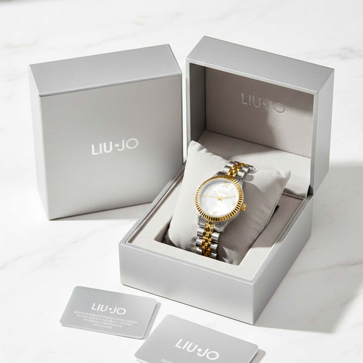 Liu Jo Tessia Dual tone Silver & Gold Stainless Steel Watch - TLJ2646