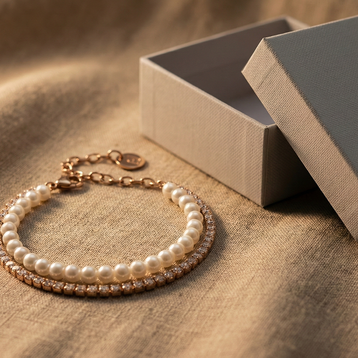 Liu Jo Duo Rosegold Bracelet - LJ3029