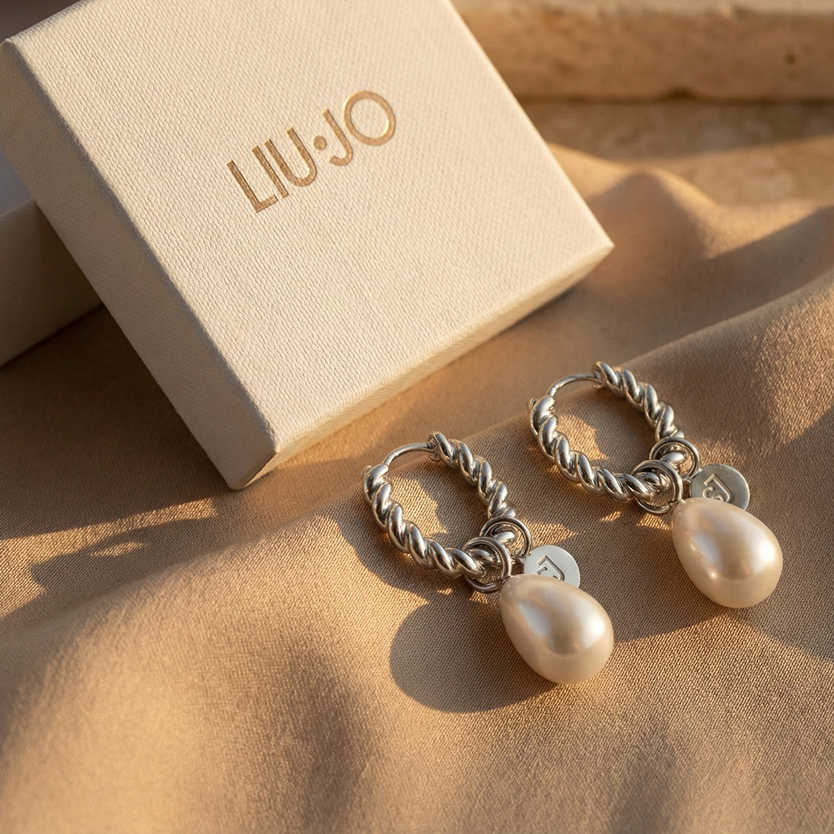 Liu Jo Bold Silver Earring - LJ2851
