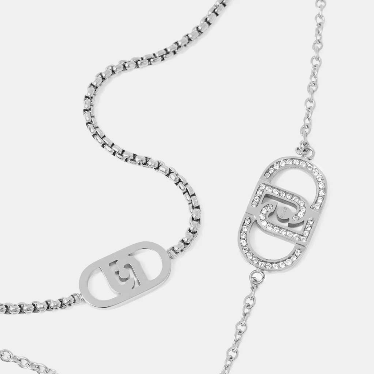 Liu Jo Floet Silver Necklace - LJ2902