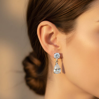 Liu Jo crystal drop dangle earring - LJ2588
