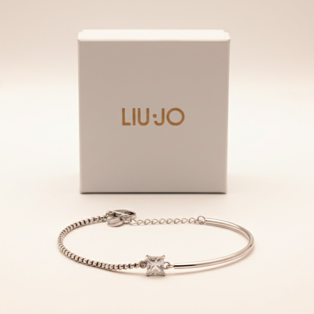 Liu Jo silver bangle/bracelet - LJ2536