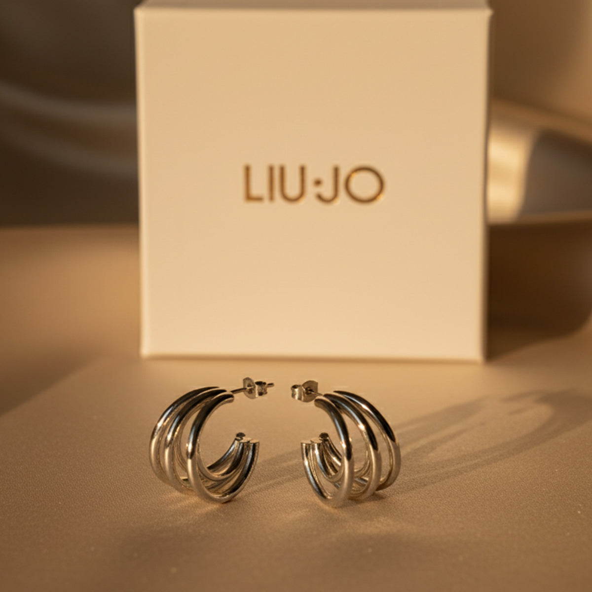 Liu Jo claw silver earring - LJ2724