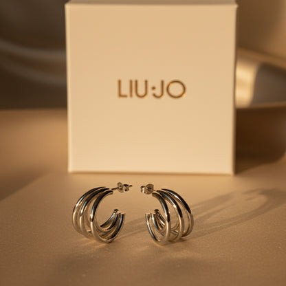 Liu Jo claw silver earring - LJ2724