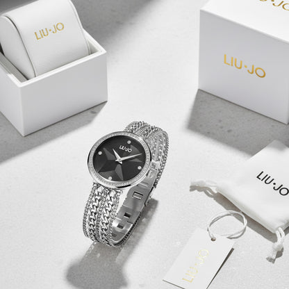 Liu Jo Chains Black Watch - TLJ1831