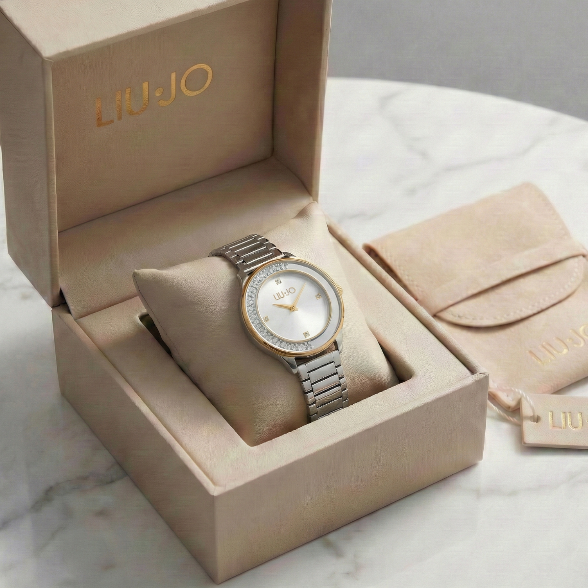 Liu Jo Dancing Shine Dualtone Watch - TLJ2344