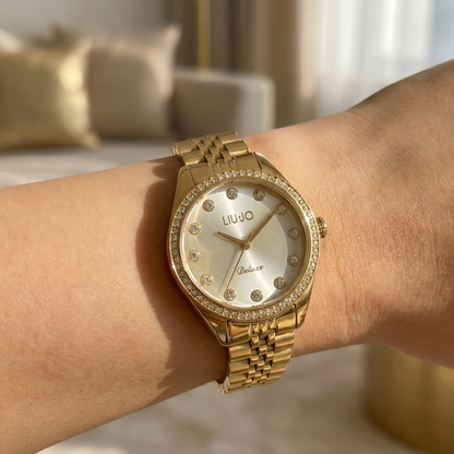 Liu Jo Deluxe Gold Watch - TLJ2427