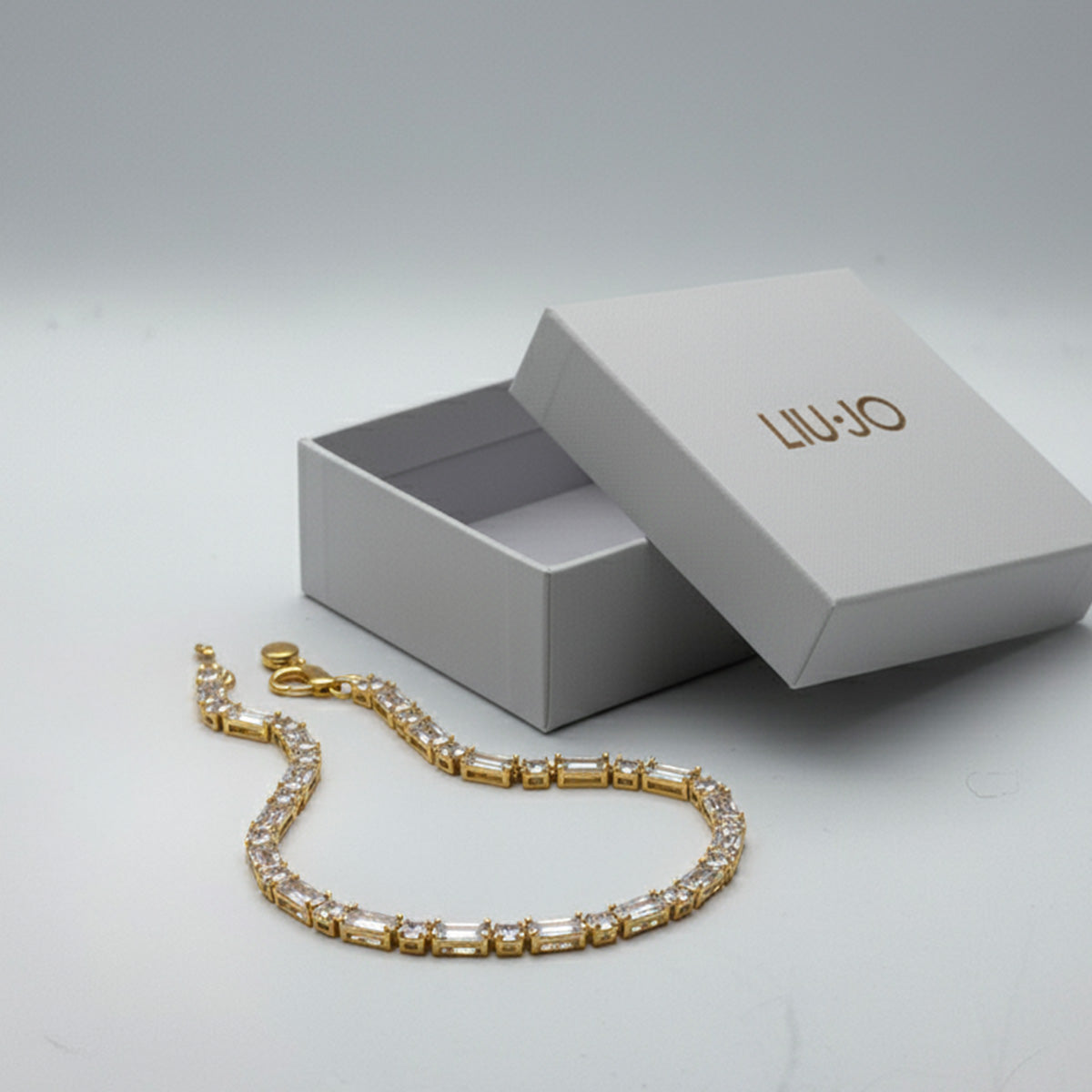 Liu Jo crystals gold bracelet - LJ2687