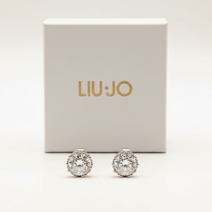 Liu Jo silver crystal studs - LJ2585
