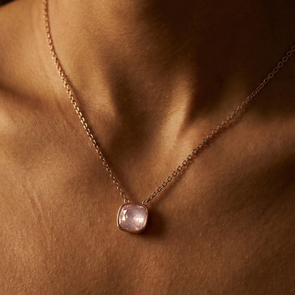 Liu Jo Lilac Gold Necklace - LJ2882