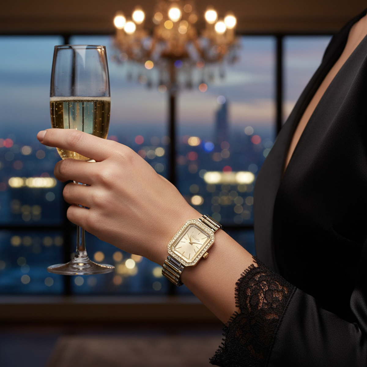 Liu Jo Brilliant Auriane Dual Tone Stainless Steel Watch - TLJ2690