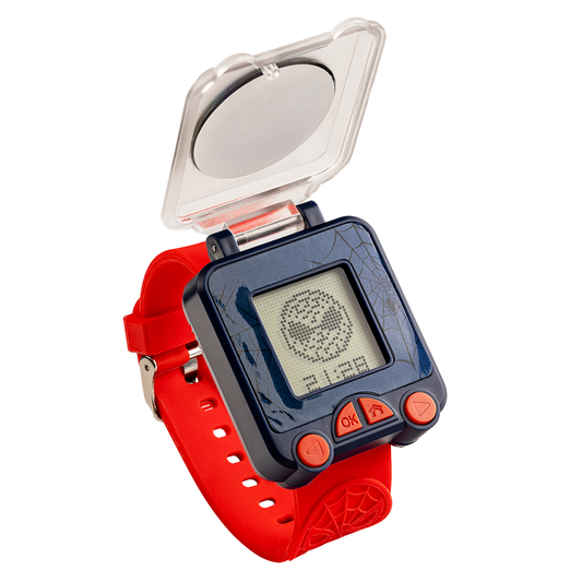 Marvel Spiderman Red Strap Learning Boys Watch - SPD4753ARG