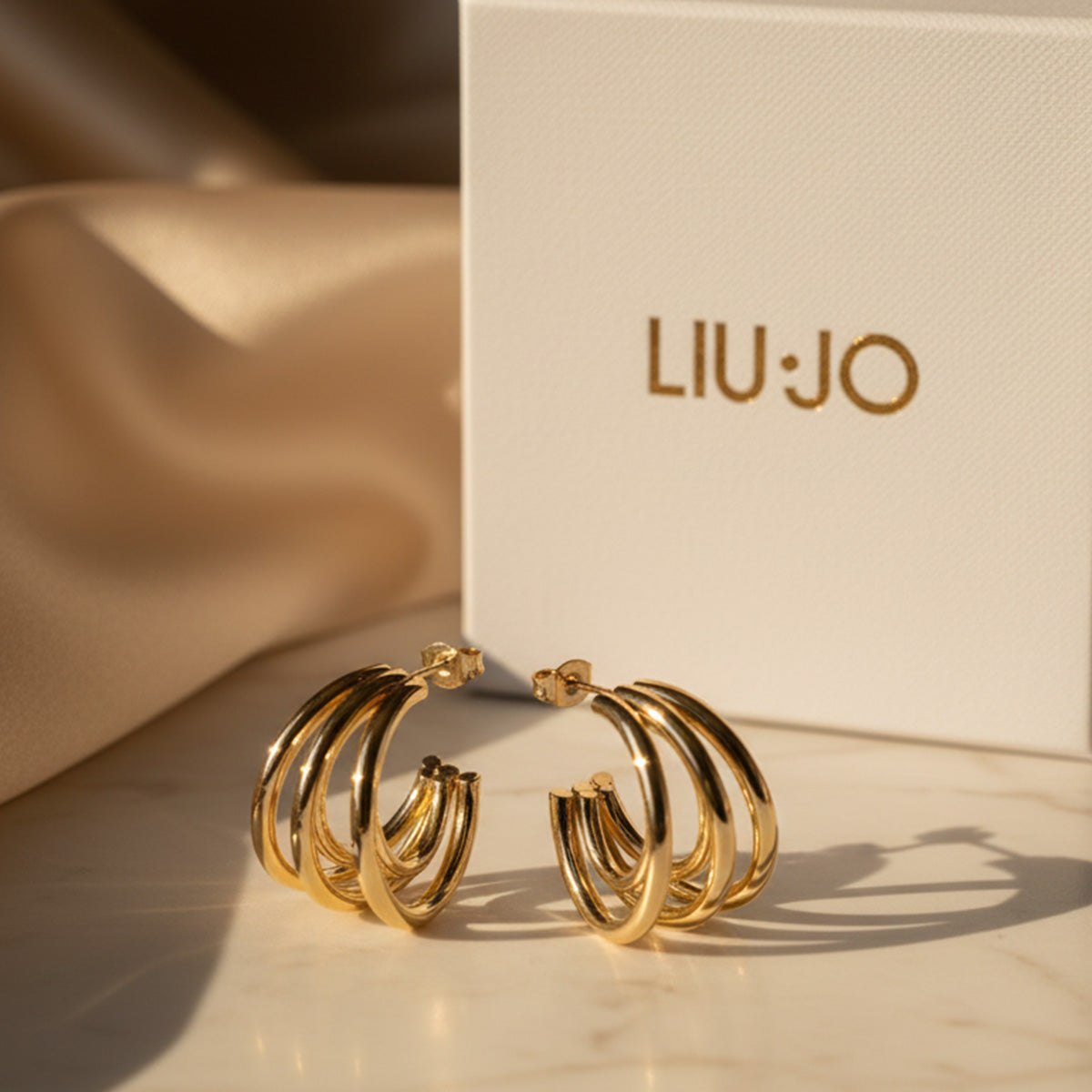 Liu Jo claw gold earring - LJ2725