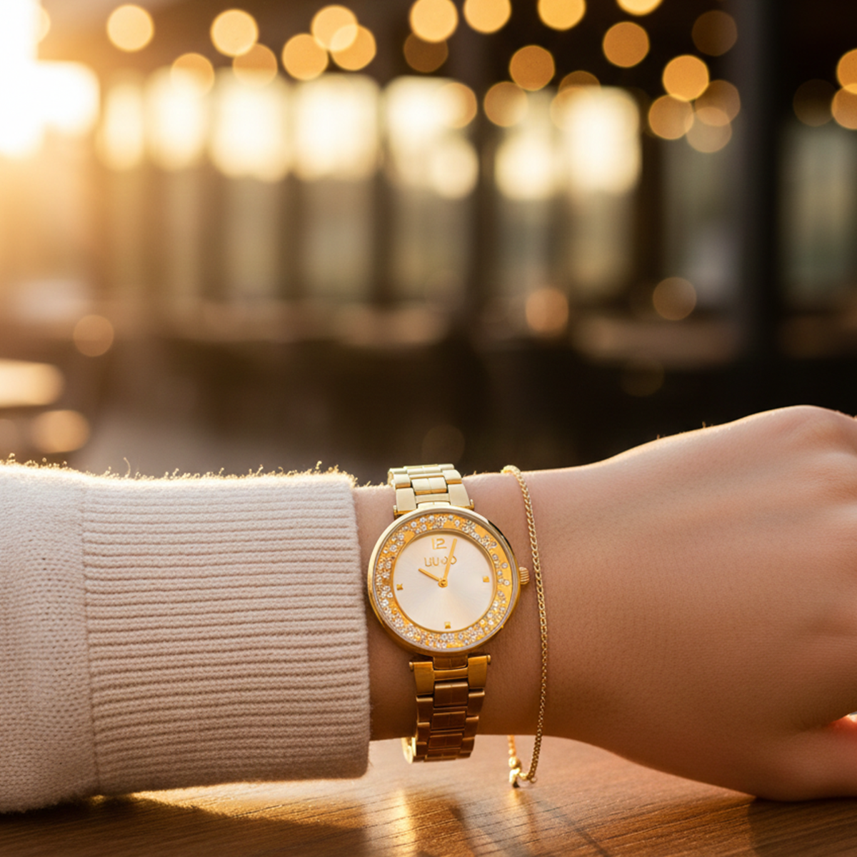 Liu Jo Dancing Solene Gold Stainless Steel Watch - TLJ2667