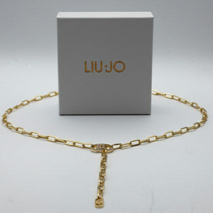 Liu Jo Flare Gold Necklace - LJ2619