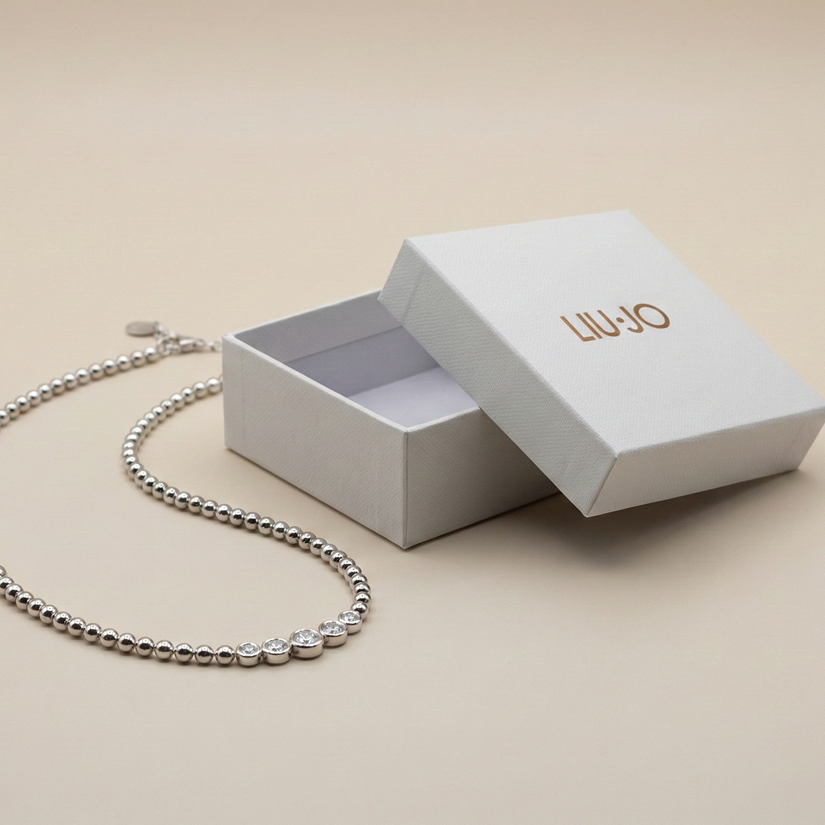 Liu Jo Eden Silver Necklace - LJ2825