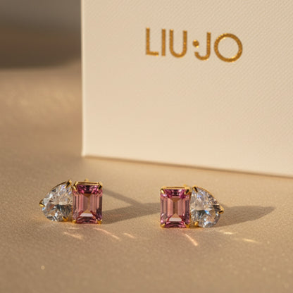 Liu Jo pink charm earring - LJ2556